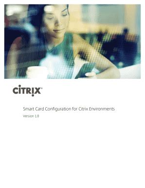 Smart Card Configuration for Testing Citrix Environments